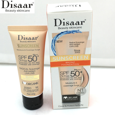 Disaar Facial Body Sunscreen Whitening Cream Sunblock Skin Protective Anti-Aging Oil-Control Moisturizing SPF 50 Face Summer ► Photo 1/6