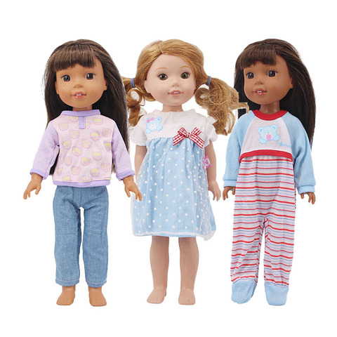 1 Set Of 14.5-Inch Doll Clothes Cute Casual Daily Clothes, For 32-34Cm Paola Reina Doll Accessories Girl's Toy Gifts Dolls Shoes ► Photo 1/6