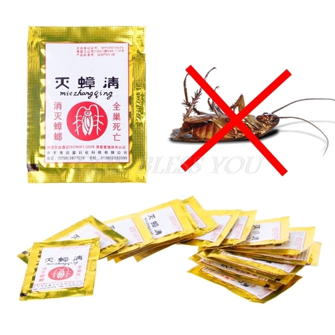 15PCS Cockroach Repellent Trap Poison Pest Portfolio Indoor Family Bug Control Drop Shipping ► Photo 1/6