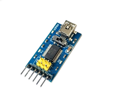 1pcs Basic Breakout Board For FTDI FT232RL USB To TTL Serial IC Adapter Converter Module  3.3V 5V FT232 Switch ► Photo 1/1