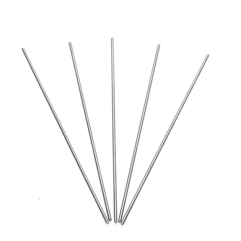 5pcs Grade 5 GR5 Titanium Ti Rods Stick Bar Shaft 3mm Diameter 25cm Length For Industries Tools ► Photo 1/6