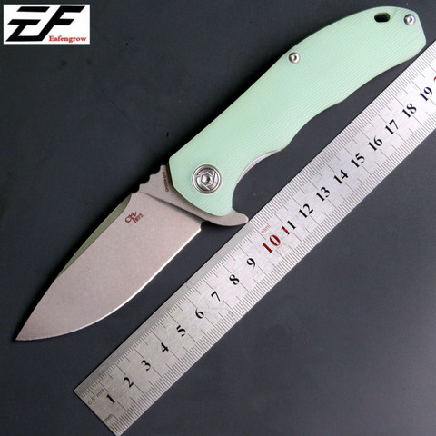 Eafengrow Hot New CH3504 Folding Knife D2 Steel Blade G10 Handle Outdoor Camping Knives EDC Hand Tools ► Photo 1/1