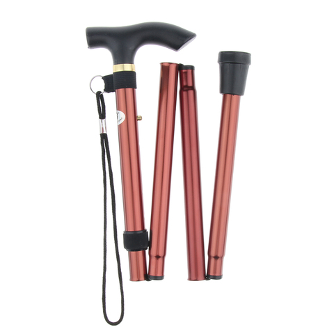Portable Heavy Duty Metal Walking Crutches Foldable Hiking Stick Mobility Aid Cane ► Photo 1/6