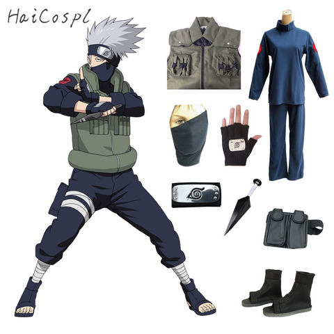 Costumes Hatake Kakashy Naruto  Cosplay Naruto Kakashi Hatake - Anime  Cosplay - Aliexpress