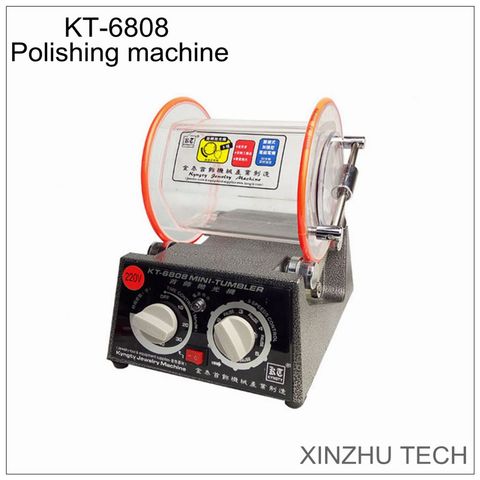 KT-6808 Rock tumbler Polishing Machine politriz Rotary Tumbler Jewelry Polishing Machine Capacity 3kg 220V/110V ► Photo 1/1