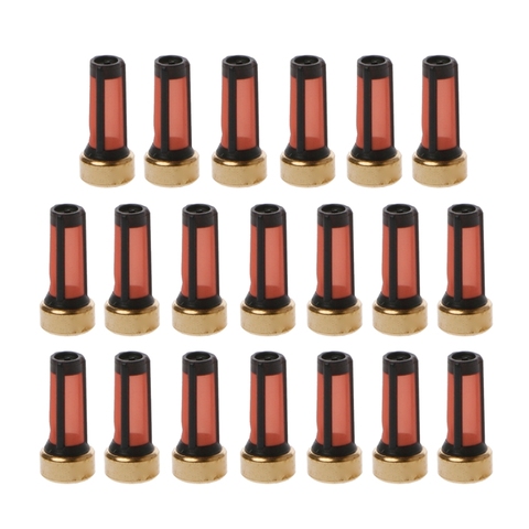 20 Pcs Fuel Injector Micro Basket Filter For Audi BMW GMC Injector Repair Kits ► Photo 1/6