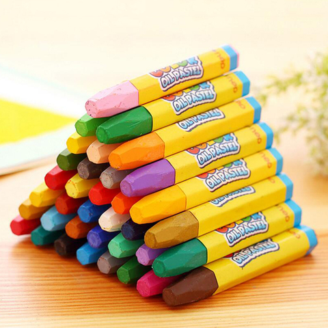 24/36 Crayons Stick Oil Pastel Art Pen Colors Pencil Wax Crayons For Kids Drawing Paint Graffiti Pen Art Supplies ► Photo 1/6