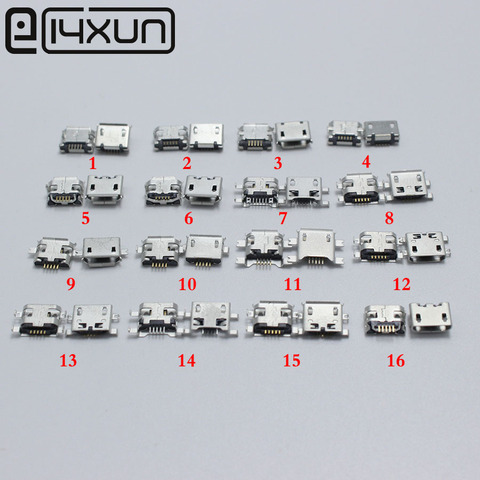 16 model Micro usb connector Very common charging port for Lenovo Huawei ZTE Huawei and other brand mobile,tablet GPS 10pcs/lot ► Photo 1/6