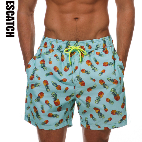 Escatch Quick Dry Summer Mens Siwmwear Mens Beach Board Shorts Briefs For Men Swim Trunks Swim Shorts Beach Wear ► Photo 1/6