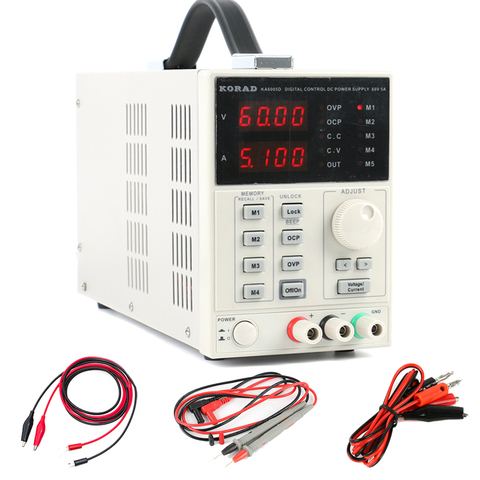 KA6005D Precision Adjustable Programmable DC Power Supply 60V 5A Digital Lab Grade Phone Repair Kits ► Photo 1/1