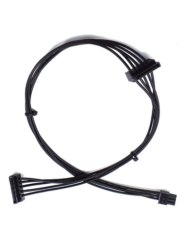Mini 6 Pin to 2 SATA 15PIn Power Supply Cable for DELL 3250 3268 3650 ► Photo 1/6