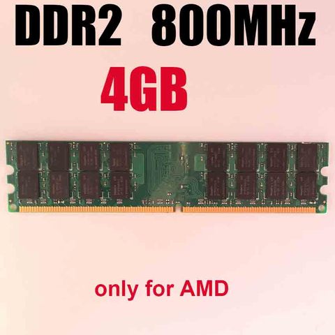 RAM DDR2 4Gb 800MHz ddr2 800 4gb Memory ddr2 4G / only for / pc2 6400 4 Gb ram 800Mhz ddr 2 memory - history & Review