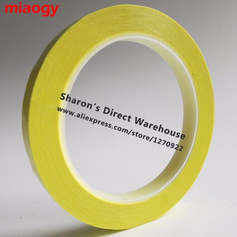 66Meters/roll, 5mm~28mm Wide Adhesive Insulation Mylar Tape for Transformer, Motor, Capacitor, Coil Wrap, Anti-Flame Yellow ► Photo 1/2