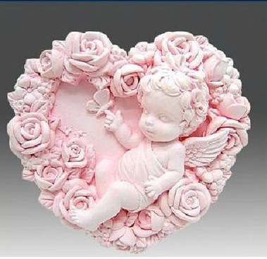 Silicone mold rose angel hand soap mold ► Photo 1/1