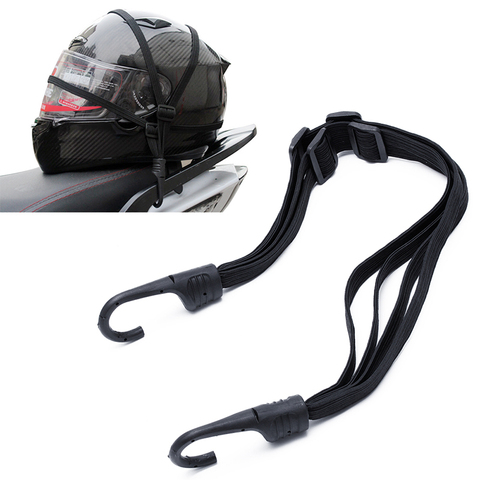 2 Hooks Motorcycles Moto Strength Retractable Helmet Luggage Elastic Rope Strap ► Photo 1/6