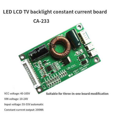 CA-233 Universal 32-60 inch LED LCD TV backlight constant current booster board 55-255V output constant current board ► Photo 1/3