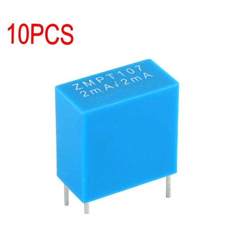 10pcs  micro voltage transformer ZMPT107 2mA/2mA ► Photo 1/1