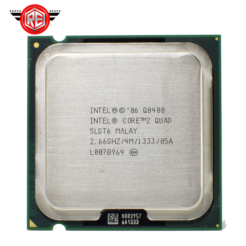 INTEL CORE 2 QUAD Q8400 Processor 2.66GHz 4MB Cache FSB 1333 Desktop LGA775 CPU ► Photo 1/2