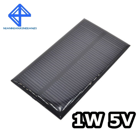 smart electronics Solar Panel 1W 5V electronic DIY Small Solar Panel for Cellular Phone Charger Home Light Toy etc Solar Cell ► Photo 1/4