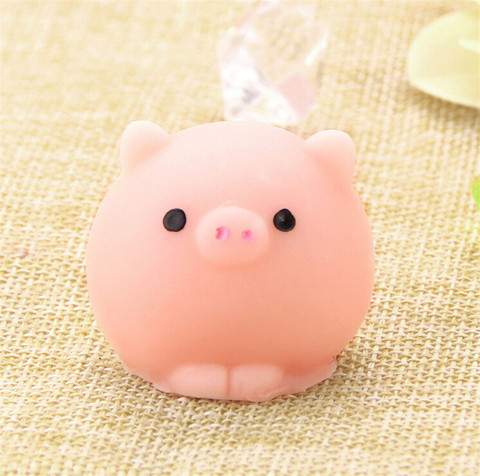 Pig Ball Squishy Slow Rising Kawaii Mini Mochi Bunny Phone Strap Squeeze Stretchy Pendant Bread Cake Kids Toy Gift ► Photo 1/5