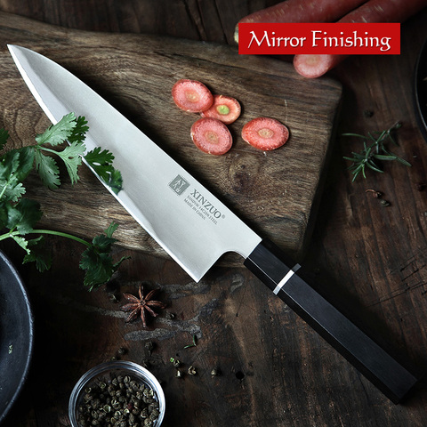 XINZUO 210mm Chef Knife High Carbon SANDVIK 14C28N Kitchen Knives Brand High Quality Cleaver Meat Knife Kitchen Cooking Tools ► Photo 1/6