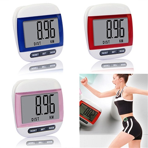 New Mini Waterproof Step Movement Calories Counter Multi-Function Digital Pedometer For Running ► Photo 1/6