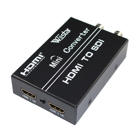 Wiistar HDMI to SDI converter,HDMI to 3G SDI Display 1080p,Hdmi+Hdmi Switcher to Sdi+Sdi Splitter Free Shipping ► Photo 1/4