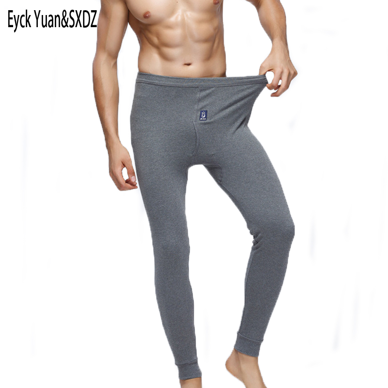 Thermal underwear for Men winter Long Johns thick Fleece leggings