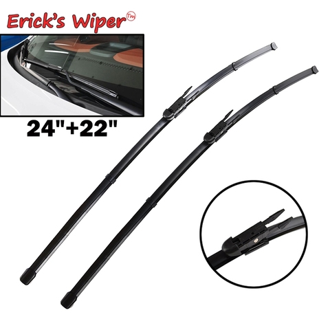 Erick's Wiper LHD Front Wiper Blades For Volvo S60 XC70 V70 S80 XC90 Windshield Windscreen Front Window 24