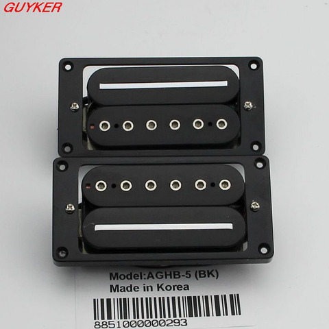 Inner Six Angle Hot Rail Five Line Pickup Black Guitar Pickups(bridge&neck) ► Photo 1/1