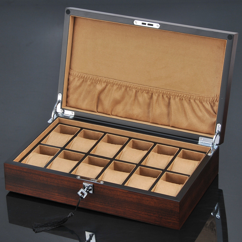 Case Wooden Storage Boxes, Wooden Watch Case Holder