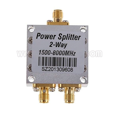 New 2 Way SMA Power Splitter 1500mhz~8000MHz,SMA female 8G power divider signal cable splitter female divider Free shipping ► Photo 1/4