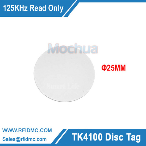 RFID ID NFC Smart Tags 125 KHz EM4100 round tag ► Photo 1/1