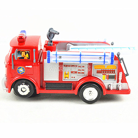 New FIREMAN SAM Anime Toy Truck Fire Truck Car Kids Toys with Music LED Light Boy Toy Educational Electronic Toys Color Box ► Photo 1/6