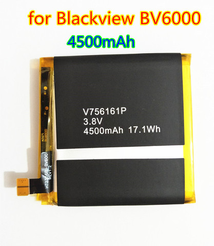 AZK High Quality 4500Mah V756161P battery for Blackview BV6000 BV6000S Smartphone ► Photo 1/6