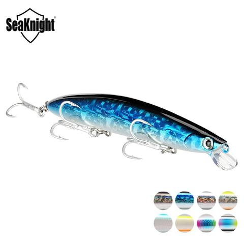 SeaKnight SK008 Minnow Fishing Lure 1PC 20g 125mm 0.3-0.9M Floating Hard Bait Long Casting Lure Carp Fishing Tackle Fishing Bait ► Photo 1/6