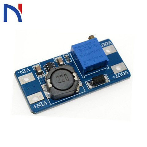 DC-DC Step Up Converter MT3608 Booster Power Supply Module Boost Step-up Board MAX output 28V 2A for arduino Step Up Adjustable ► Photo 1/6