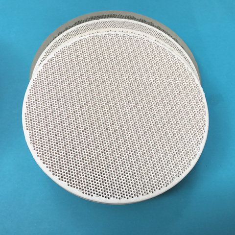 High temperature resistant honeycomb ceramic energy collecting sheet gas stove ceramic plate energy saving burner ceramic sheet ► Photo 1/5