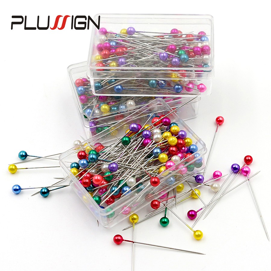 100Pcs T-PINS (38mm) For Wig On Foam Head Style T Pin Needle Brazilian  Mannequin Head Type Sewing Hair Salon
