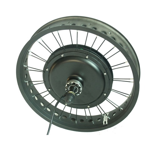 20in 36/48V Fat Ebike Wheel 1 Piece 250/350/1000/1500W Electric Snow Bicycle Front/Rear Single Wheel Replacement with Hub Motor ► Photo 1/1