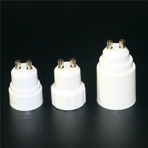 1Pcs GU10 E14 E27 G9 Lamp Base GU10 to E14 E27 G9 Lamp Holder Adapter Screw LED Light Bulb Lamp Adapter Holder Socket Converter ► Photo 1/6