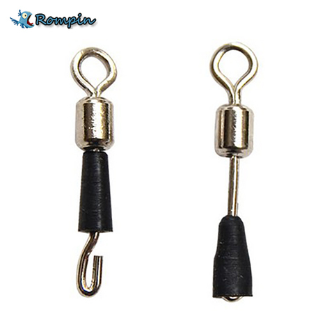 Rompin 30pcs/lot Ball Bearing Swivel Solid Rings Fishing Connector  Ocean Boat Fishing Hooks  quick fast link connector ► Photo 1/1