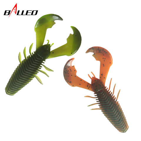 3pcs/Soft Bait Silicone  Lobster Worm 10cm 10.4g big Soft worm Clamp Shrimp  Fishing soft Lures Wobblers Bass Tackle ► Photo 1/6