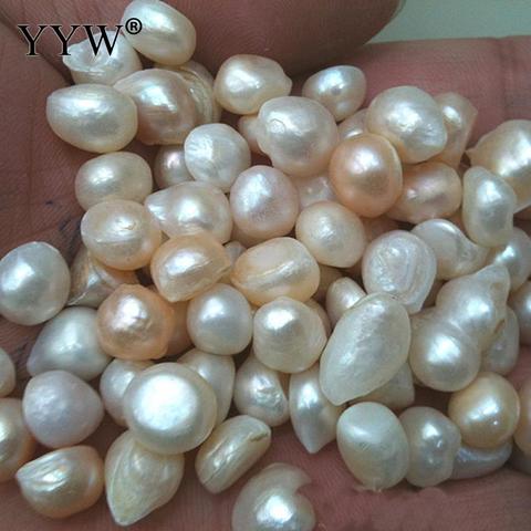 Pearl Beads Fashion Jewelry 2022 Wholesale Natural Freshwater Pearl Loose Beads no hole mixed colors 4-9mm 500G/Bag Sold By Bag ► Photo 1/6