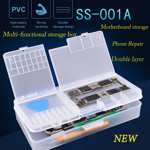 SUNSHINE SS-001A Mobile Phone LCD Screen Mainboard IC Parts Repair Multi-function Storage Box ► Photo 1/6