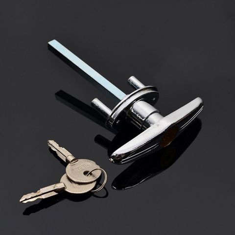 Garage Door Opener T Lock Handle with 2/3/4 keys Secure For Caravans & Trailers ► Photo 1/1