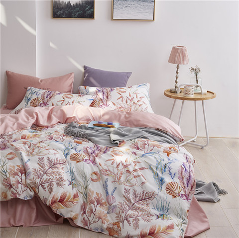Bed Sheet Duvet Cover, Soft Cotton King Size Bed Sheets