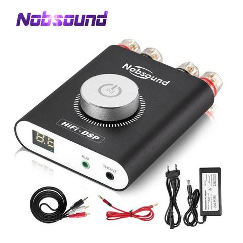 Nobsound Hi-Fi DSP TPA3116 Digital Power Amplifier Hifi Stereo Audio Headphone Amp Bluetooth 5.0 Audio Receiver ► Photo 1/6