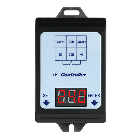 DC 6~80V Voltage Detection Charging Discharge Monitor Relay Switch Controller with Case LED display ► Photo 1/6