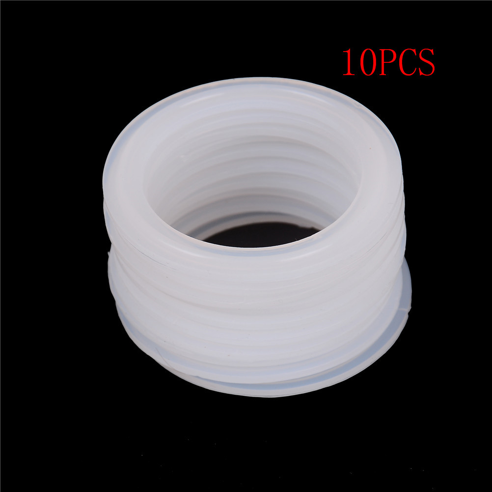 1.5" Sanitary Clamp Ferrule Silicone Sealing Gasket Washer 10pcs/set 